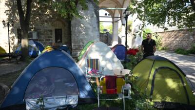 EDİRNE (AA) – Edirne’ye 664. Tarihi Kırkpınar Yağlı Güreşleri’ni izlemeye