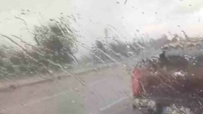 Elazığ’ın Karakoçan ilçesinde temmuz ayında dolu ve sağanak etkili oldu.