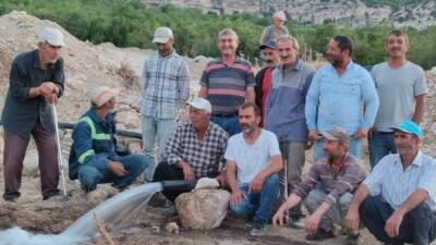 Karaman’ın Ermenek ilçesine bağlı Kazancı beldesi Çatalbadem Mahallesi, yıllar sonra