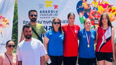Mardin’de düzenlenen Atletizm Anadolu Yıldızlar Ligi (ANALİG) Bölge Yarışmalarında Hakkarili