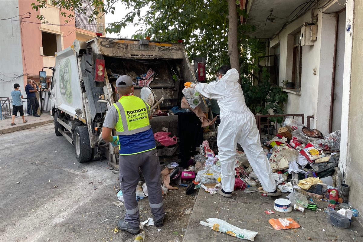 İZMİR (AA) – İzmir’in Bornova ilçesinde çevre sakinlerinin şikayeti üzerine