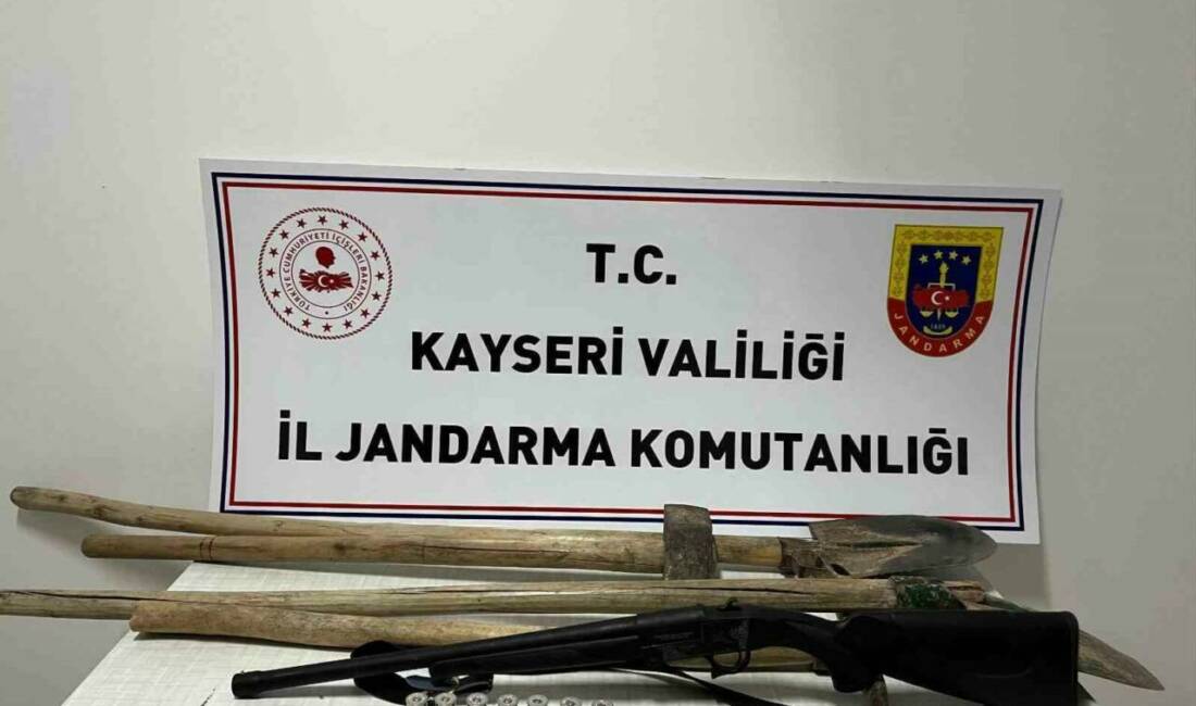 Kayseri’nin Akkışla ilçesinde İl Jandarma Komutanlığı ekiplerince yapılan çalışmalarda; kaçak