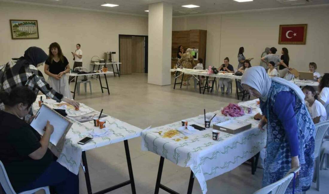Karacabey Belediyesi, vatandaşların sanatsal becerilerini geliştirmesi ve keyifli vakit geçirmesi