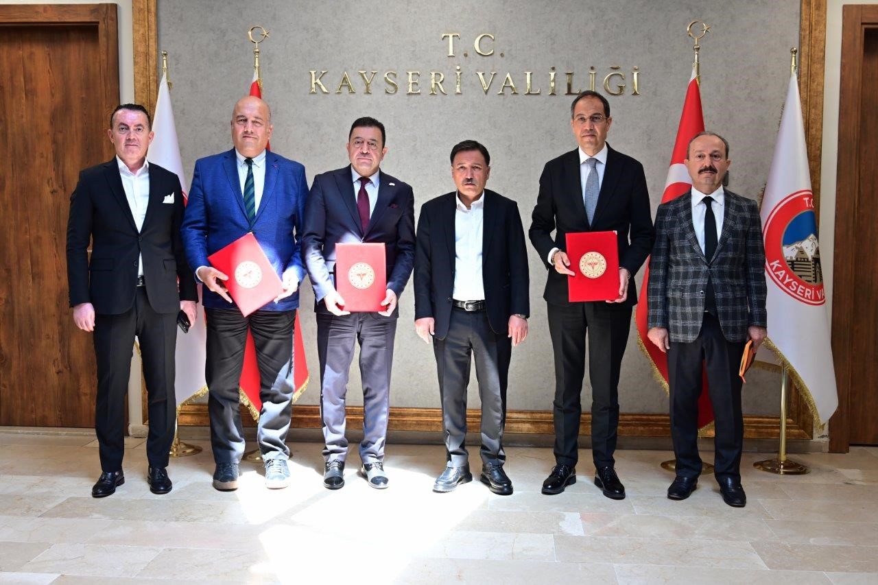 Kayseri OSB tarafından yapımı tamamlanan Kayseri OSB Sağlık Merkezi, Kayseri