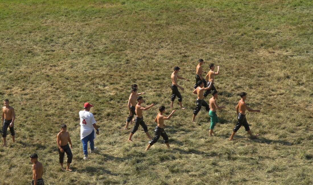 Edirne’de bu yıl 664.’sü düzenlenen Tarihi Kırkpınar Yağlı Güreşleri’nin son