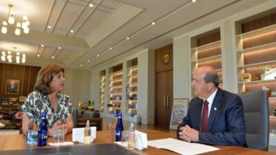 Kuzey Kıbrıs Türk Cumhuriyeti (KKTC) Cumhurbaşkanı Ersin Tatar, Birleşmiş Milletler