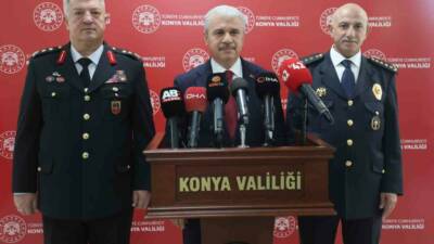 Konya’da huzur ve güven ortamının muhafazasına yönelik çalışmalar devam ederken,