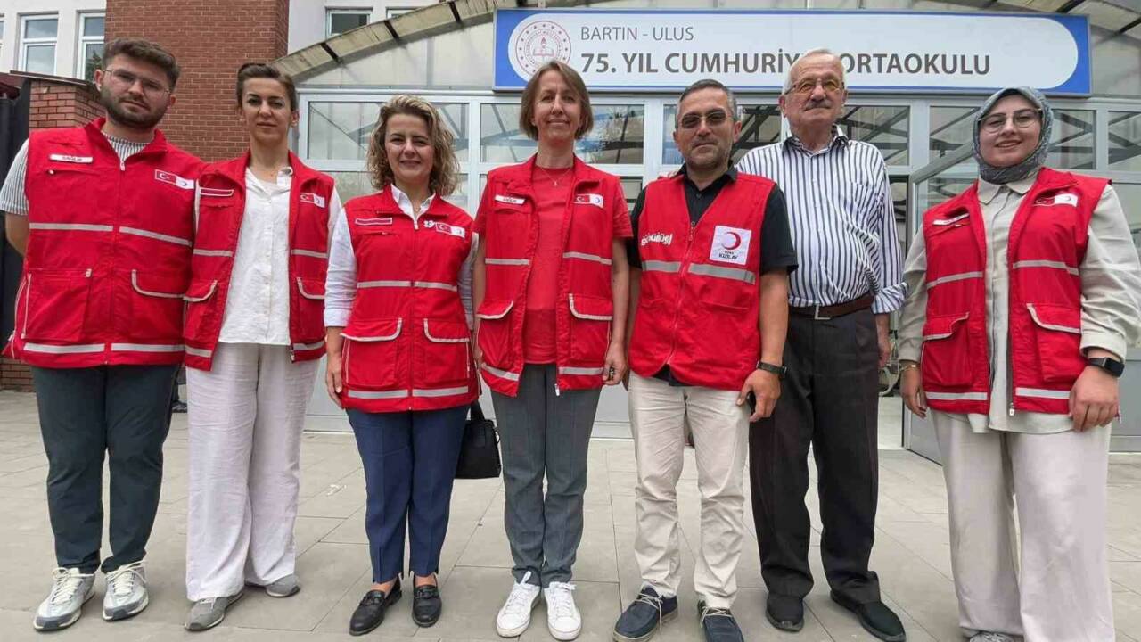 Bartın’ın Ulus ilçesindeki köy ve mahalle muhtarlarına ilk yardım konusunda
