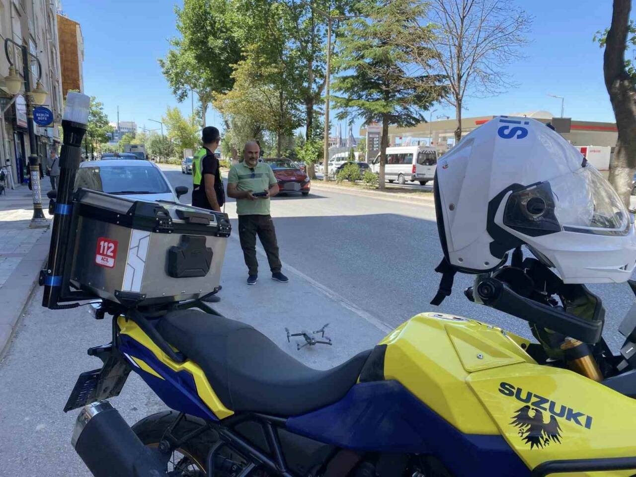 Kütahya İl Emniyet Müdürlüğü Trafik Şube Müdürlüğü ekipleri, Adnan Menderes