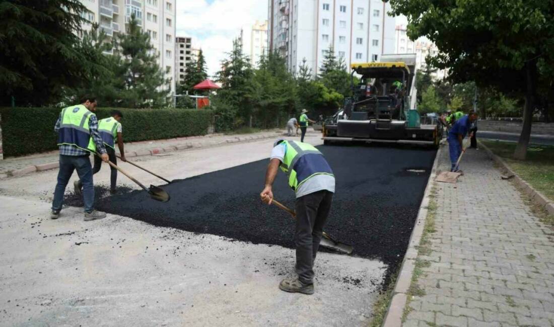İlçe genelinde ulaşım kalitesini artırmak için çalışmalarını sürdüren Melikgazi Belediyesi,