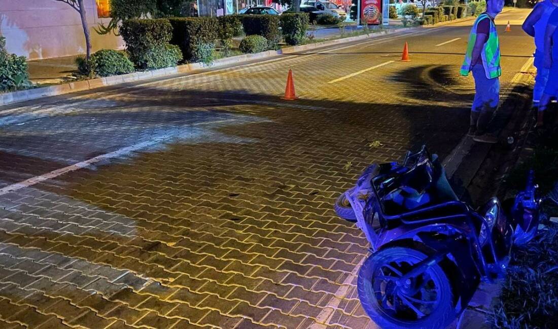 Muğla’nın Marmaris ilçesinde motosikleti ile kaza yapan 17 yaşındaki Arda