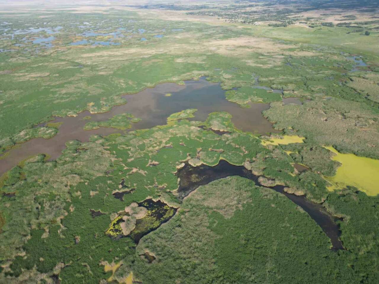 Afyon Scooter Grubu’nun katıldığı etkinlikte, onlarca motosikletli doğasever Eber Köyü’nde