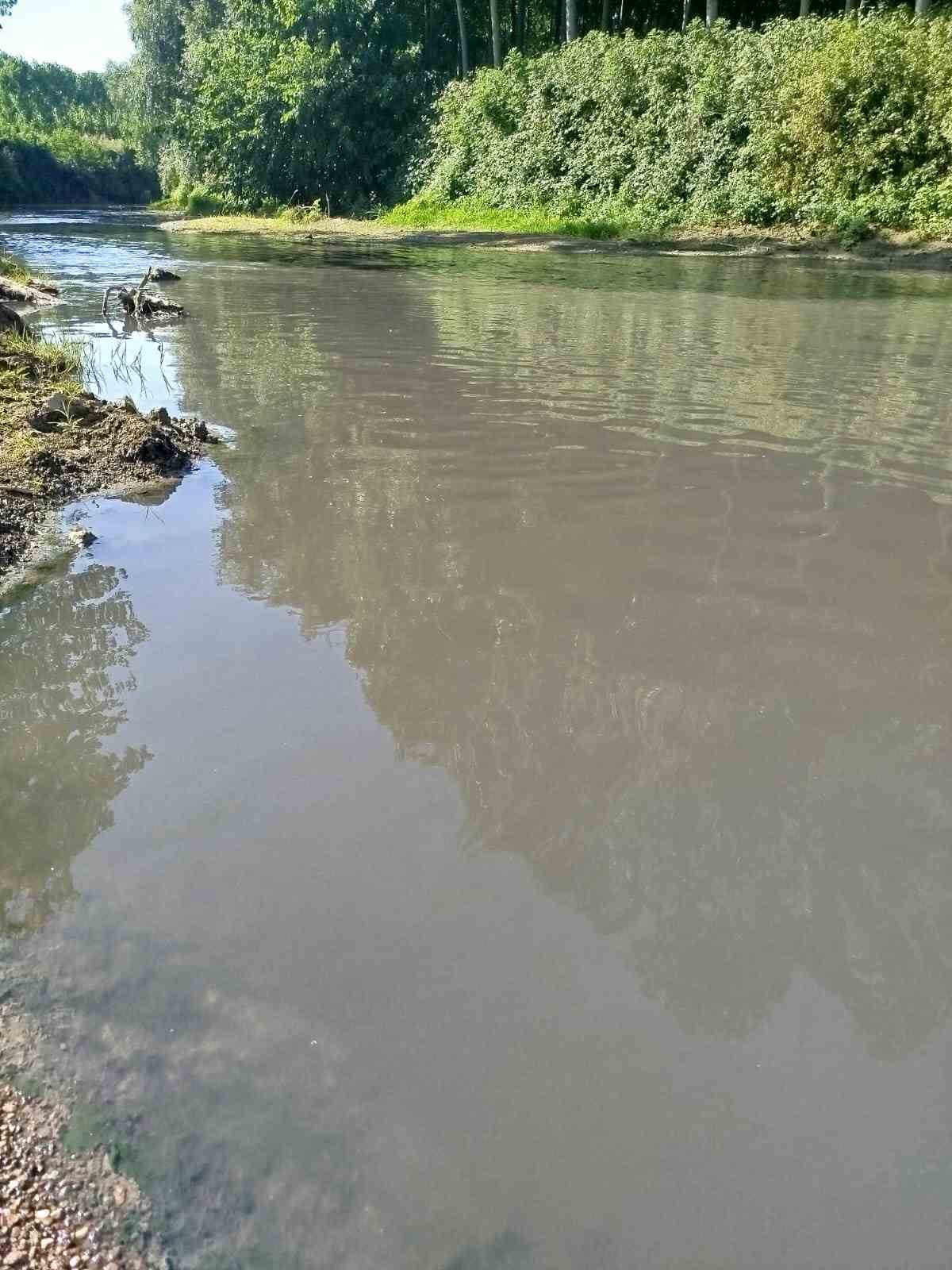 Sakarya’nın Akyazı ilçesinden geçen ve birçok çiftçinin tarım arazilerini sulamak
