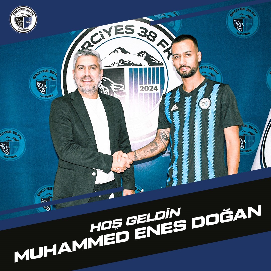 Erciyes 38 Futbol Kulübü, Muhammed Enes Doğan ile anlaşmaya vardı.