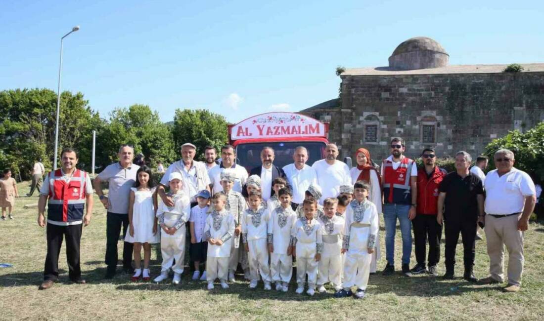 Ordu’nun ‘sakin şehir’ unvanına sahip Perşembe ilçesinde 46 çocuk için