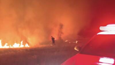 Malatya’nın Pütürge ilçesi Gündeğer Mahallesi’nde yerleşim alanlarına yakın bir bölgede