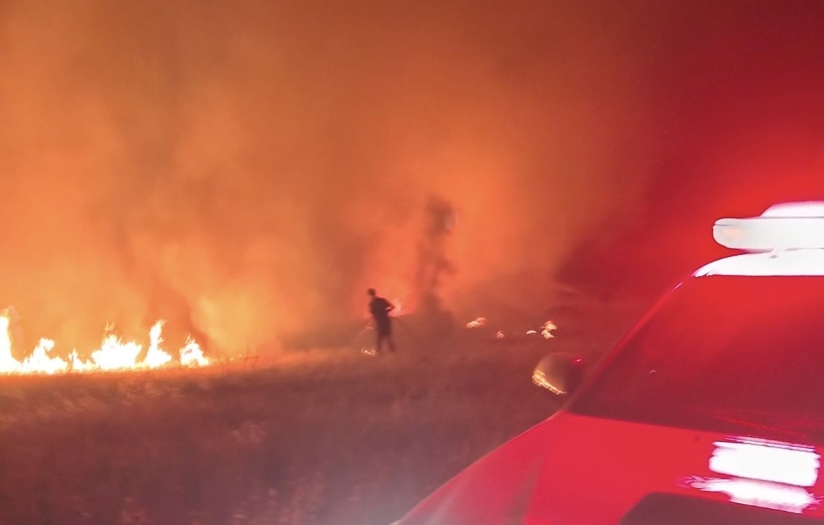 Malatya’nın Pütürge ilçesi Gündeğer Mahallesi’nde yerleşim alanlarına yakın bir bölgede