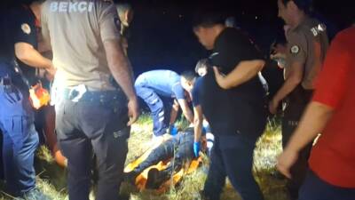 SAMSUN (AA) – Samsun’un Bafra ilçesinde sulama kanalına düşen kişi