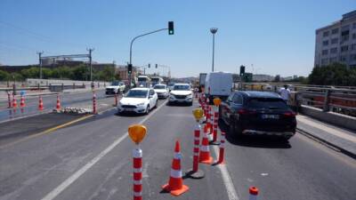 ANKARA (AA) – Ankara Büyükşehir Belediyesince (ABB) Sıhhiye Köprüsü’nde yürütülen