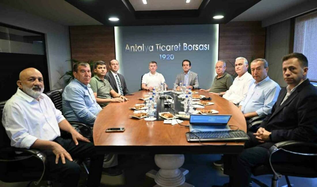 Tataristan Başbakan Yardımcısı ve Tarım-Gıda Bakanı Marat Ahmetov, Antalya Ticaret