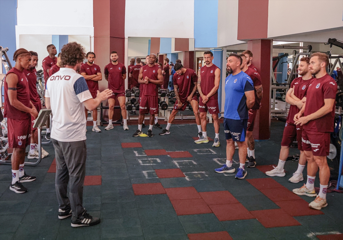 TRABZON (AA) – Trabzonspor, yeni sezon hazırlıklarına devam etti. Teknik