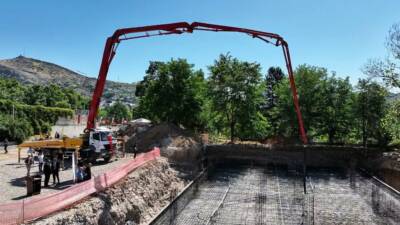 Tunceli’de deprem performans analizi olumsuz çıkan ve yıktırılan polisevinin yerine