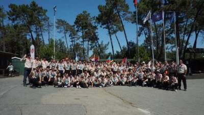 İSTANBUL (AA) – Türk İzci Toyu’nun açılış seremonisi, 22 ülkeden