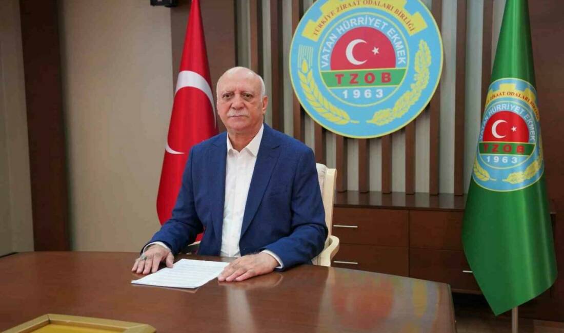 Türkiye Ziraat Odaları Birliği (TZOB) Genel Başkanı Şemsi Bayraktar, “Ülkemizde