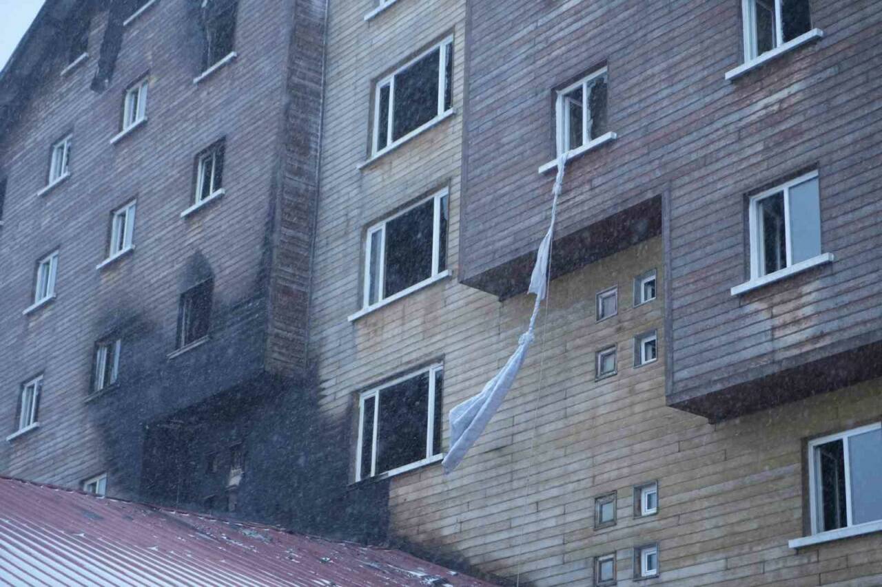 Bolu’daki Grand Kartal Otel yangınının tutuklu sanıklarından elektrik teknisyeni Hüseyin