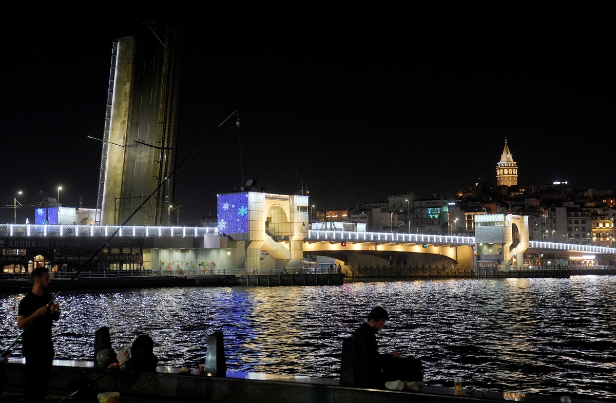 İSTANBUL (AA) – Yeni Galata Köprüsü, bakım onarım çalışması nedeniyle