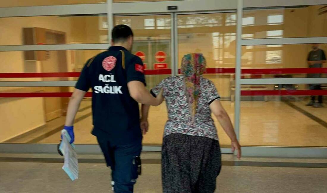 Adıyaman’da, yılan tarafından ısırılan kadın, hastaneye kaldırıldı. Adıyaman merkez Davuthan