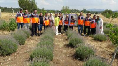 Kütahya Merkez 1. Grup AFAD Gönüllüleri, Aloğlu Köyü yakınlarındaki İsmail-Emine