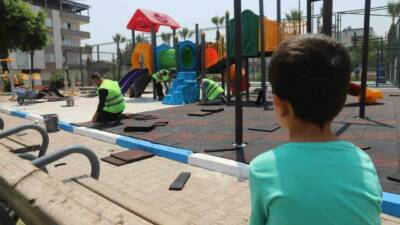 Akdeniz Belediyesi, ilçe genelinde vatandaşların dinlenme ve nefes alma alanı