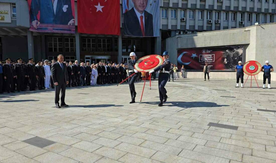 ZONGULDAK (İHA) – Gazi Mustafa Kemal Atatürk’ün Zonguldak’a gelişinin 94.