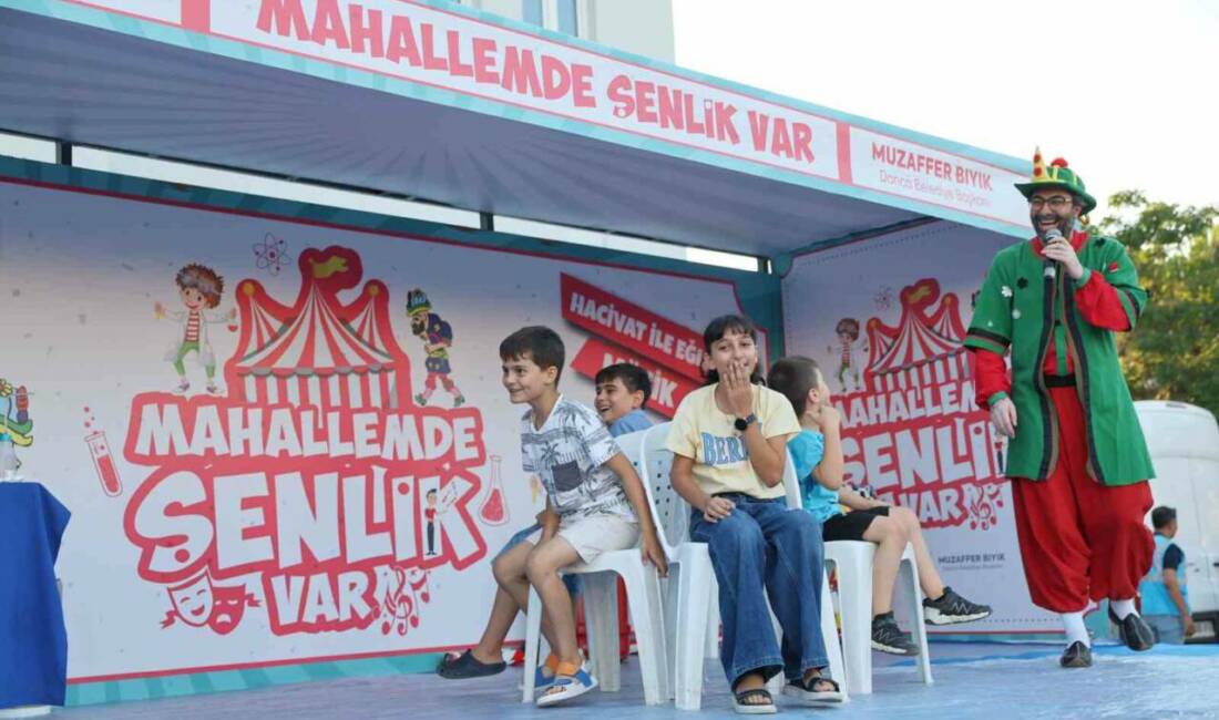 Darıca Belediyesi tarafından düzenlenen “Mahallemde Şenlik Var” etkinliğiyle, yaz boyunca