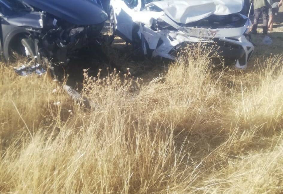 Diyarbakır’ın Bismil ilçesinde iki otomobilin çarpıştığı kazada 6 kişi yaralandı.