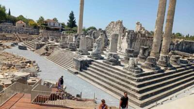 Geçmişinde birçok medeniyete ev sahipliği yapan Aydın’ın Didim ilçesinde bulunan