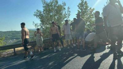 Muğla-Antalya Karayolu’nda meydana gelen zincirleme trafik kazasında 1’i ağır 2