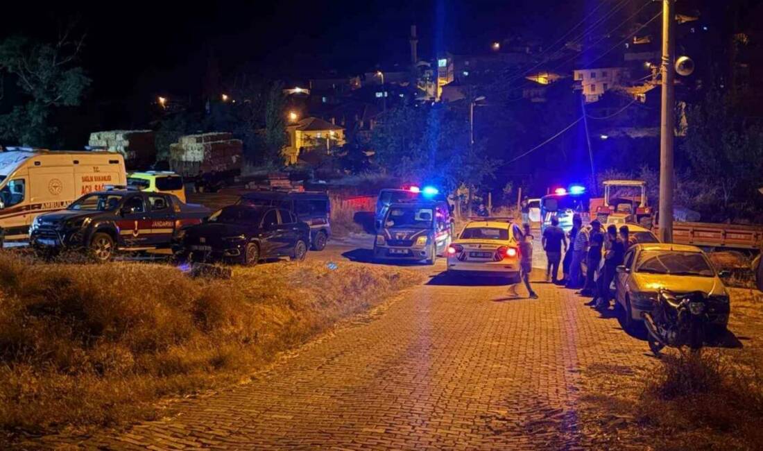 Balıkesir’in Bigadiç ilçesine bağlı Durasalar kırsal mahallesinde meydana gelen olayda