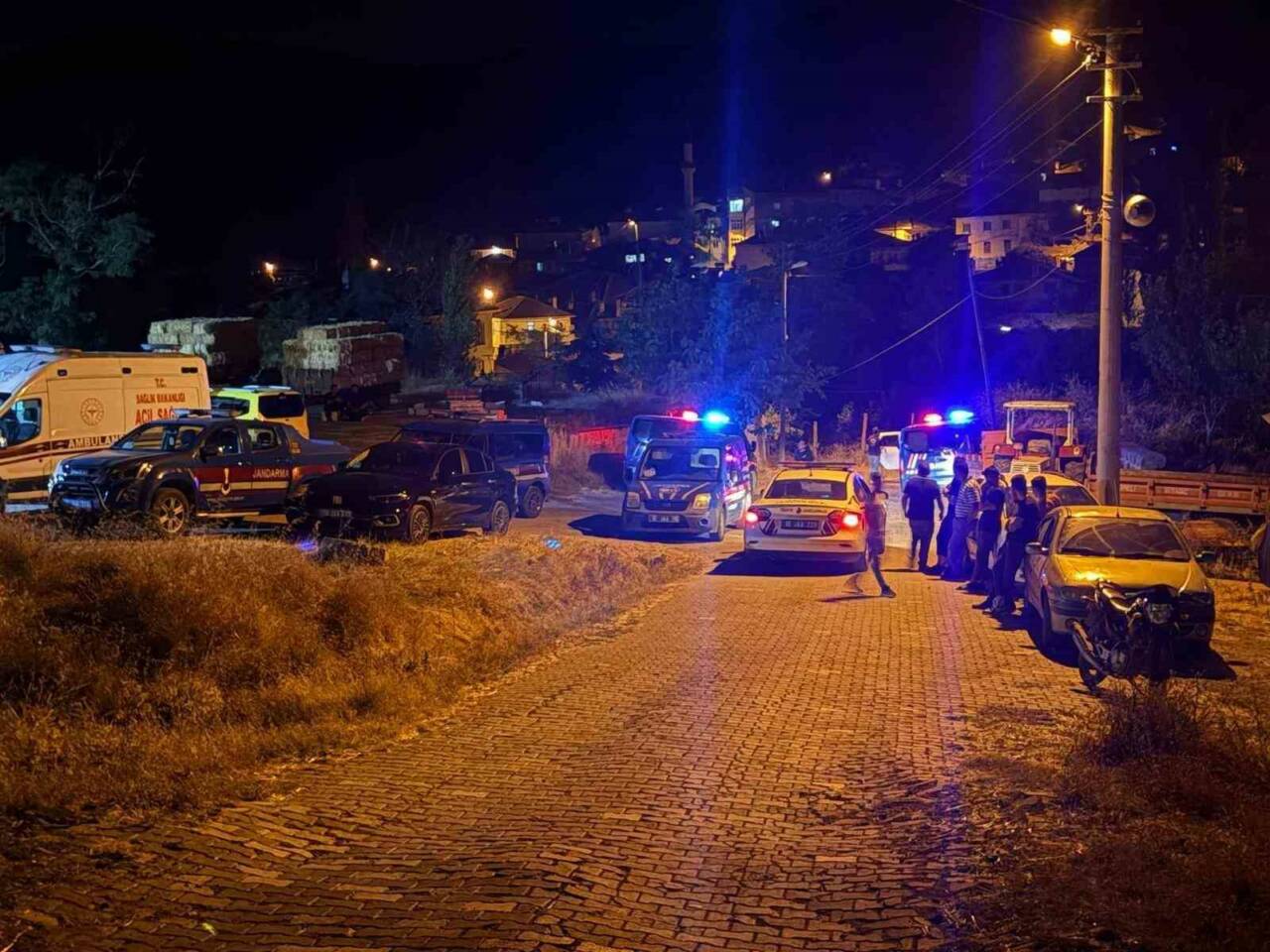 Balıkesir’in Bigadiç ilçesine bağlı Durasalar kırsal mahallesinde meydana gelen olayda