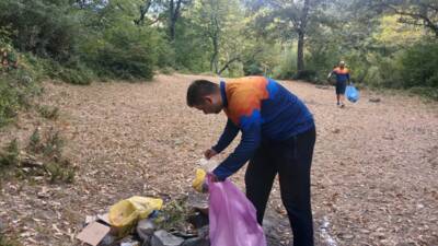 SAMSUN (AA) – Samsun’un Atakum ilçesindeki ormanlık alanda Bilge Pedallar