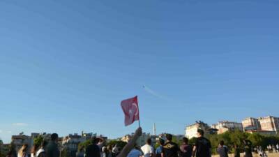 Manisa’nın Demirci ilçesinde SOLOTÜRK tarafından kurtuluş festivali öncesinde keşif ve