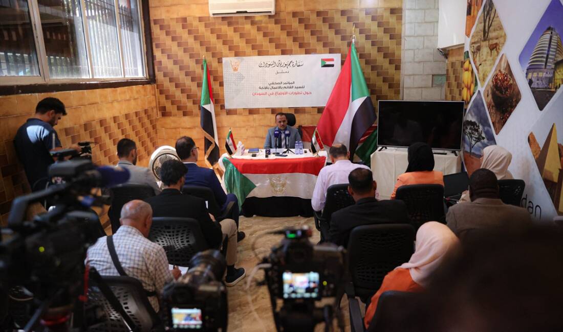 ŞAM (AA) – Sudan’ın Şam Büyükelçiliği Maslahatgüzarı Ahmed İbrahim El-Hasan,