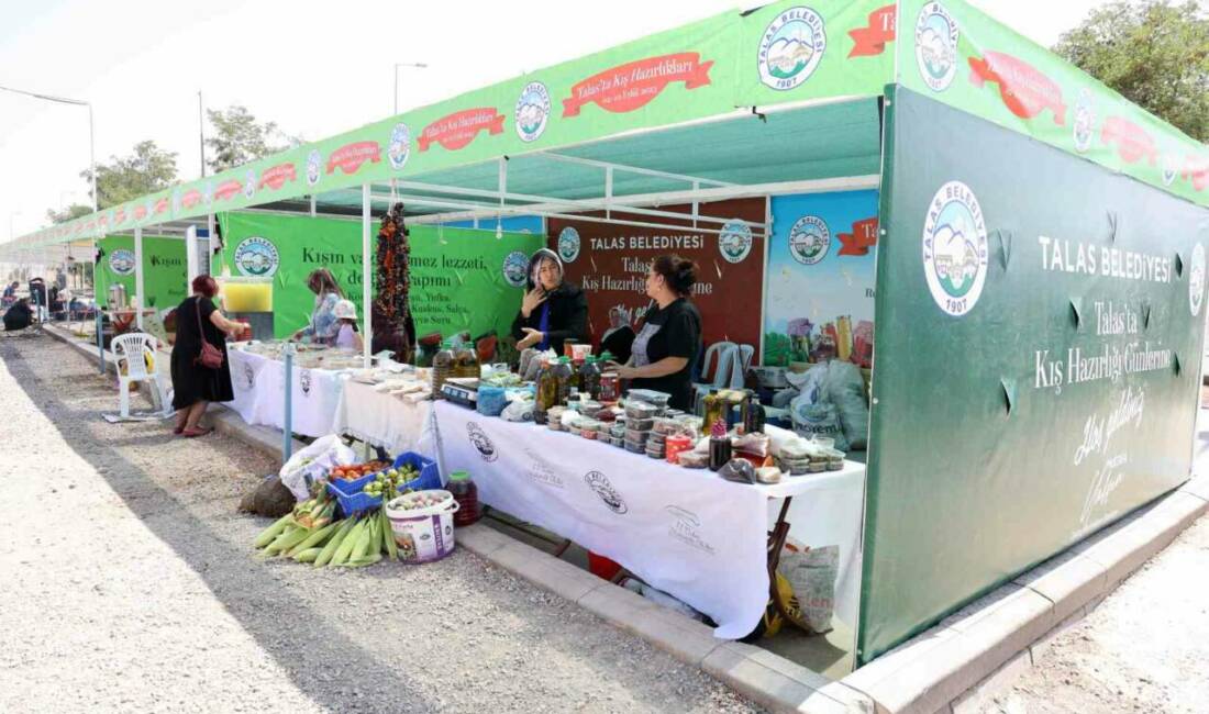 Talas Belediyesi tarafından geleneksel hale getirilen ’Talas’ta Kış Hazırlıkları’ programı