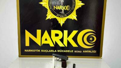 Balıkesir Ayvalık İlçe Emniyet Müdürlüğü’ne bağlı Narkotik Suçlarla Mücadele Büro