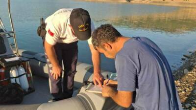 Tunceli’de kullanılması yasak olan uzatma ağ ile avcılık yapan amatör