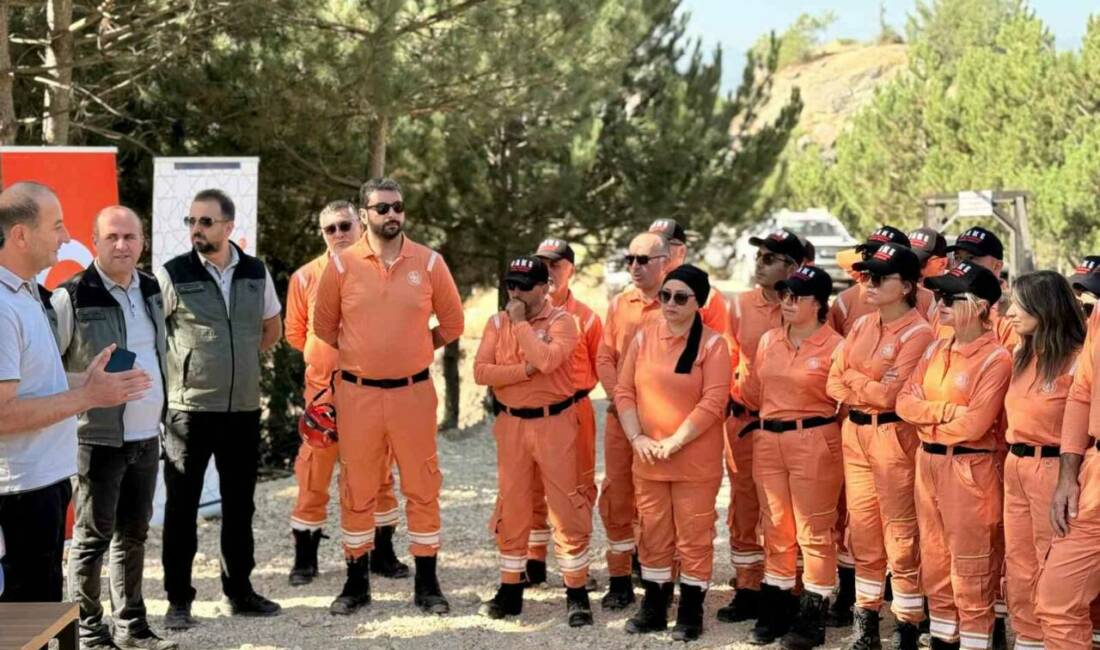 Bolu Orman İşletme Müdürlüğü, AFAD tarafından akreditasyonu yapılan arama kurtarma