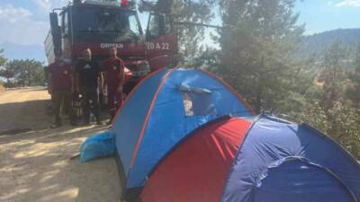 Denizli’nin Buldan ilçesinde geçtiğimiz günlerde kontrol altına alınan yangın bölgesinde