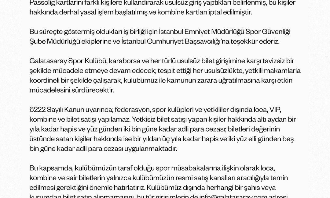 Galatasaray, Trendyol Süper Lig’in 4. haftasında Çaykur Rizespor ile sahasında