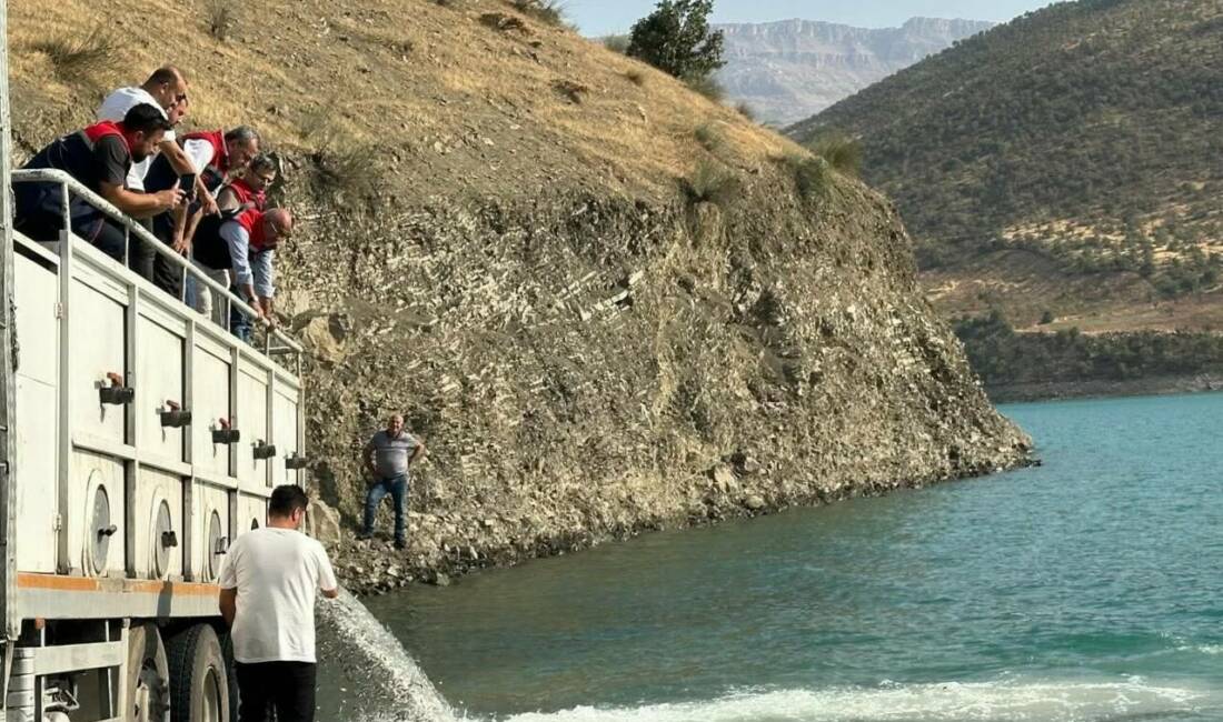Tarım ve Orman Bakanlığı tarafından yürütülen “Su Kaynaklarının Balıklandırılması Projesi”